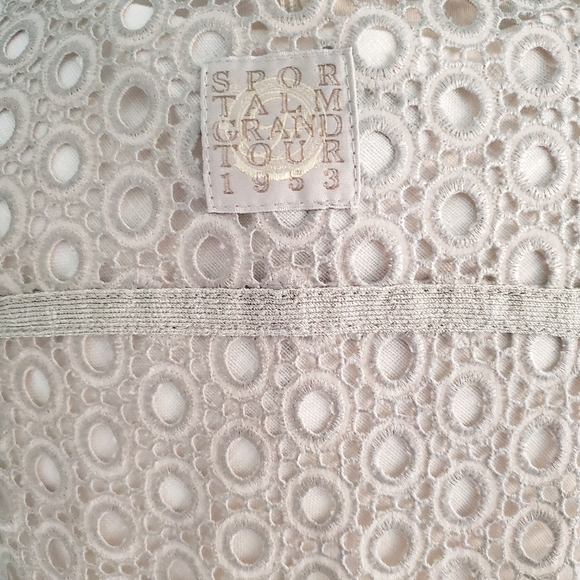 SPORTALM Lace Toupe Zipped Eyelet Blazer - Picture 5 of 9